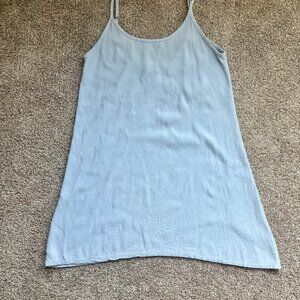 Brandy Melville Mini Dress Womens One Size Spaghetti Strap Made Italy Summer
